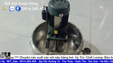 Nấu Cao bằng nồi Áp Suất đun củi ga điện, Nồi cô Cao ngựa bạch, cao dược liệu