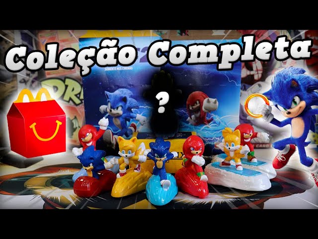 Boneco Knuckles Sonic 2 Mc Donalds Lanchefeliz Brinquedo 5