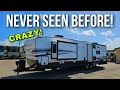 NEVER SEEN BEFORE! Check out this crazy looking Arcadia 377RL RV!