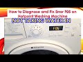 How to diagnose and fix washing machine with error F05