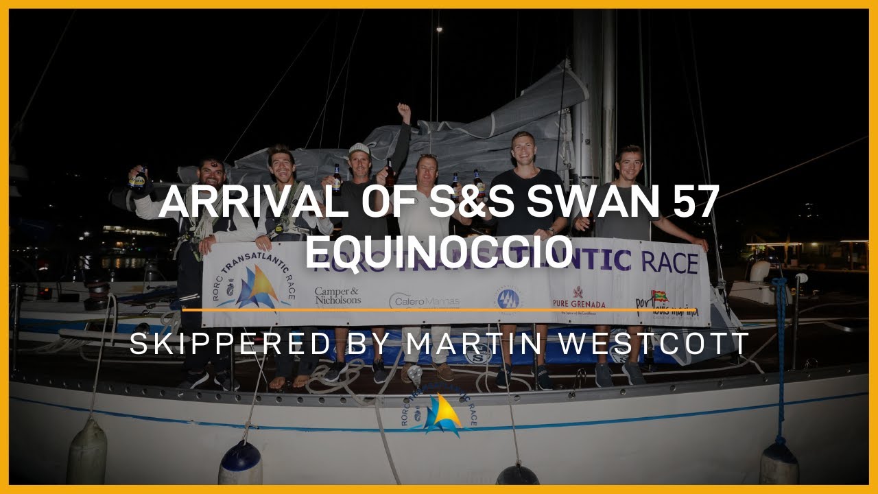 Arrival of S&S Swan 57 Equinoccio