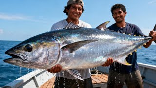 Incredible Knife Skills While Cutting Giant Tuna Fish 🔪😎
