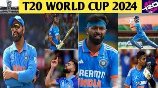 T20 World Cup 2024 team list | T20 World Cup final team list | T20 World Cup 15 Khiladi |