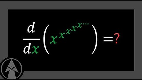 nth derivation of the infinite Power tower