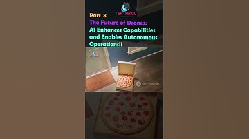 The Future of Drones: AI Enhances Capabilities and Enables Autonomous Operations! Part 8 #ai #viral