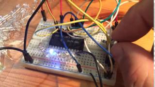 74154 demux with rotary encoder