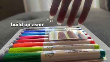 1 HOUR+ Build Up ASMR 🪄 Lofi, Camera Tapping, Camera Scratching 