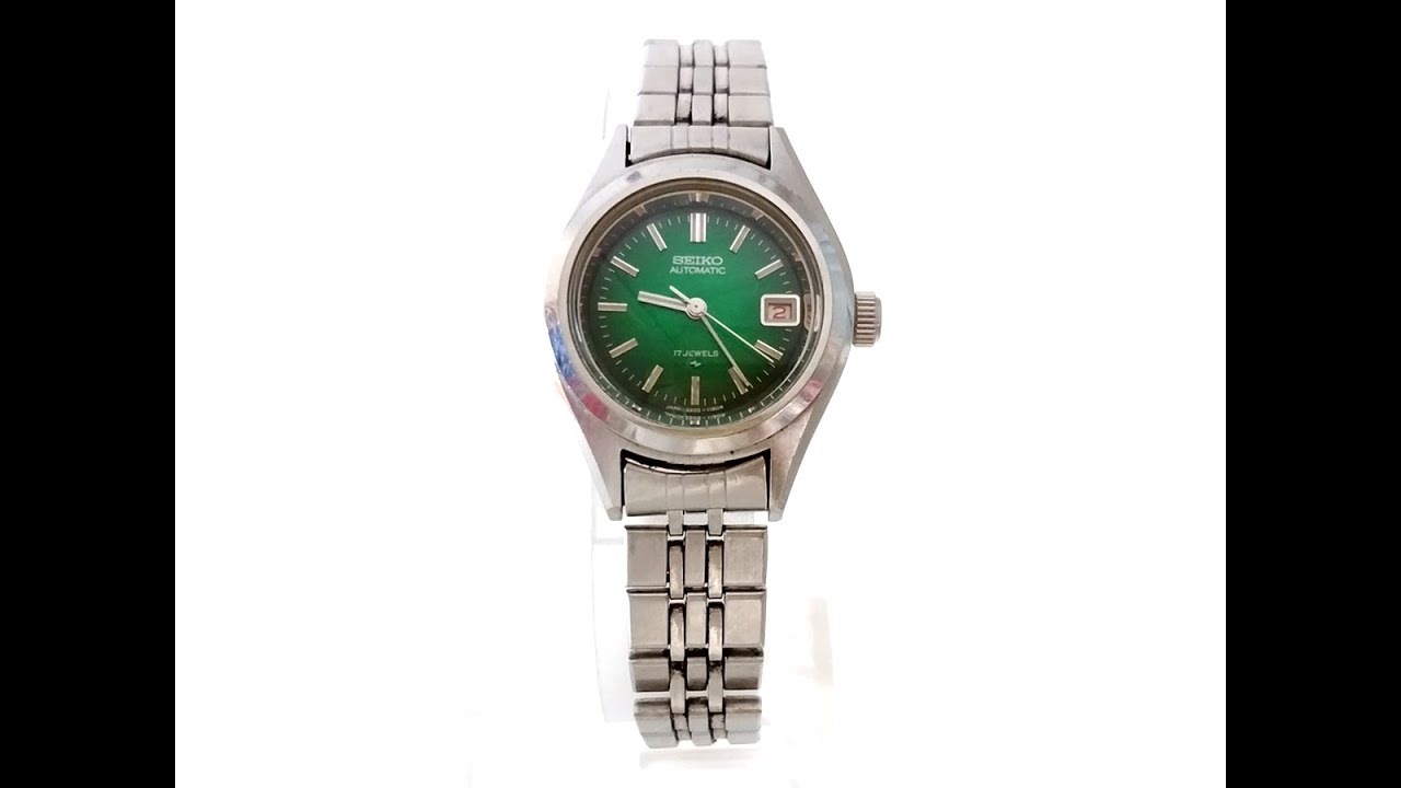 SEIKO AUTOMATIC 17 JEWELS Watch - YouTube
