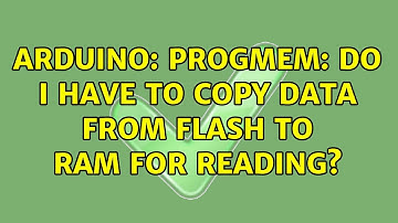 Arduino: PROGMEM: do I have to copy data from flash to RAM for reading? (3 Solutions!!)