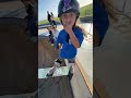 Little girl drops MASSIVE ramp of a skatebaord #commitment #skateboarding