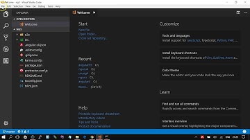 ตอนที่ 1 แนะนำการติดตั้ง Angular 5