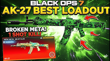 new *NO RECOIL* AK-27 CLASS in WARZONE! 😲 (Best AK-27 Class Setup) - BO7
