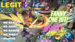 CARA DAN TUTORIAL FANNY UNLIMITED KABEL+ONE HIT KILL 99999+ DAMAGE NO ROOT VIRTUAL XPOSED 100% LEGIT