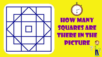 How Many Squares Are There In The Picture? || Test Your Brain || Only Genius Will Pass All 5 Levels!