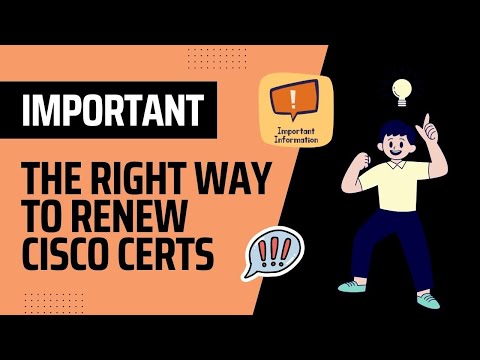 Renew Your Cisco Certifications The Right Way - Cisco Recertification Policy