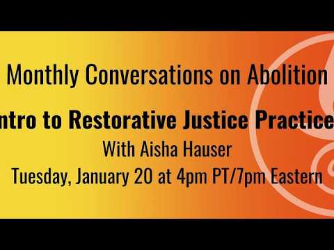 Intro to Restorative Justice Practices - YouTube