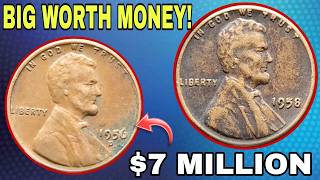 Top 2 Dirty Wheat Pennies Worth a Fortune? 1956-D & 1958 Lincoln Cents Every Collector Must Check!