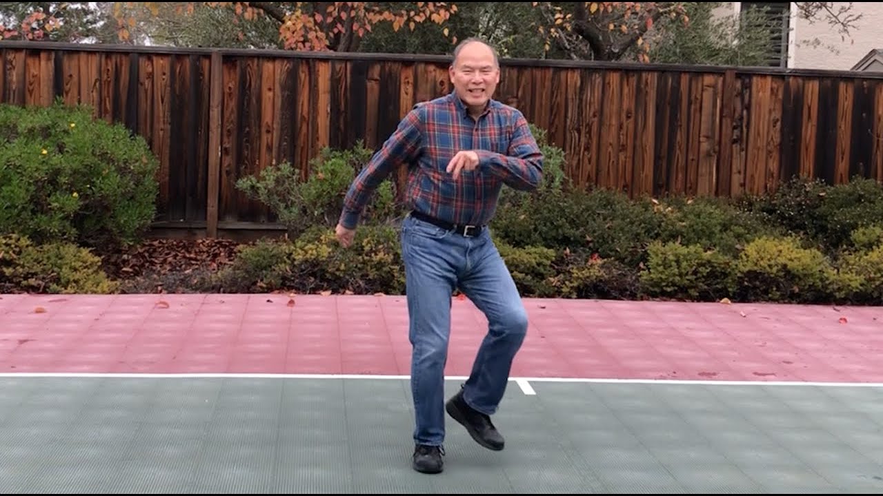 The Four Wanderers - Line Dance Demo (Beginner)