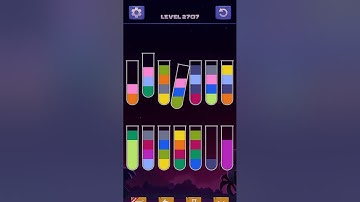 Sort Water Color Puzzle Level 2701 to 2710