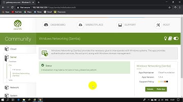 Samba Server ClearOS