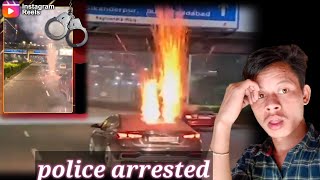 Arrested Video Suit For Instagram Because Of Cracking Foot