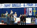 Yuna kim  nrw trophy victory ceremony  high fives 09dec2012