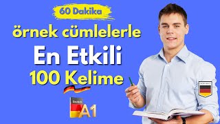 Yeni̇ Başlayanlar İçi̇n Tüm Almanca Keli̇meler Ders 1