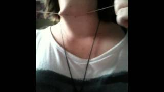 The 'Chain Through the Neck' trick.