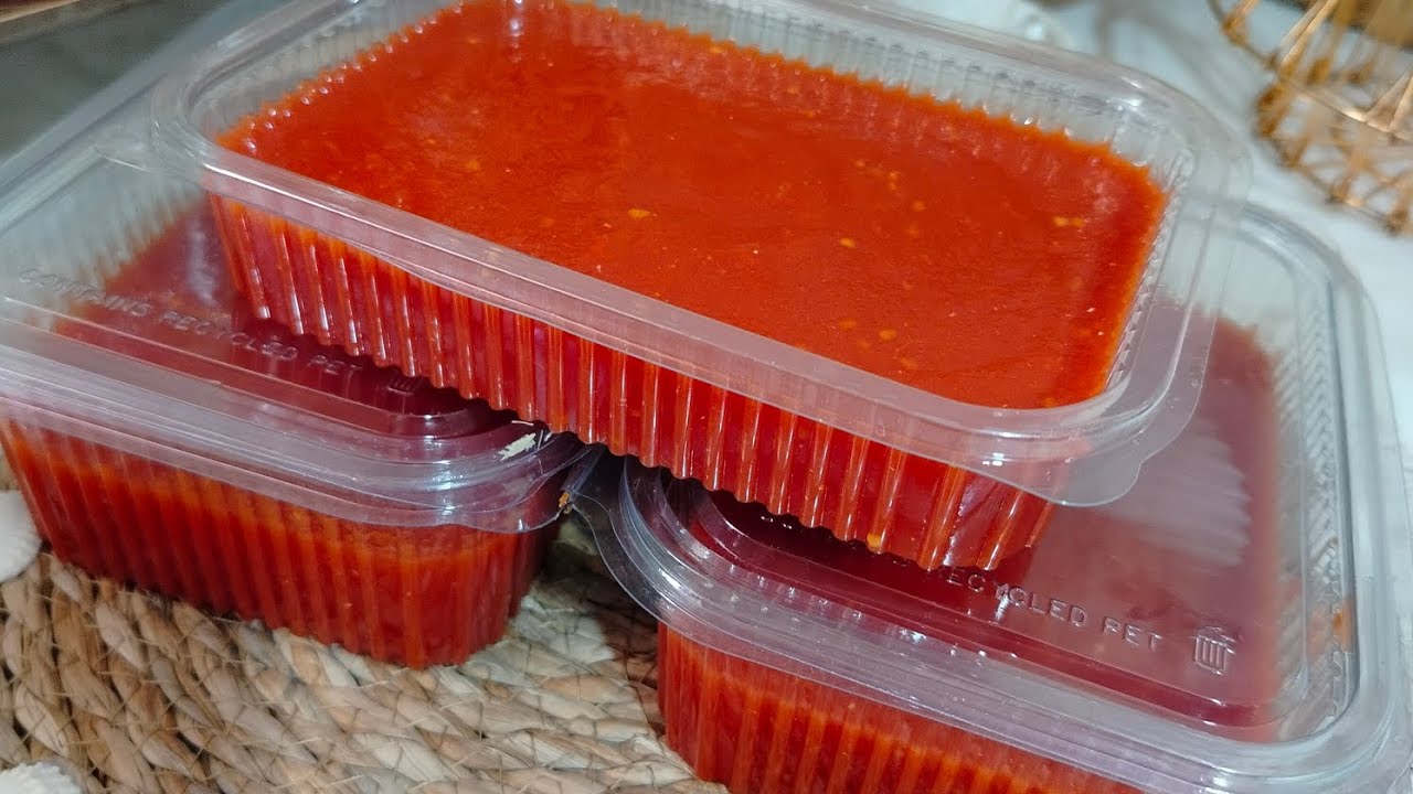 @سر ليخلي طماطم حمراء بلا تحطي طماطم المصبرة او فلفل عكري 💯