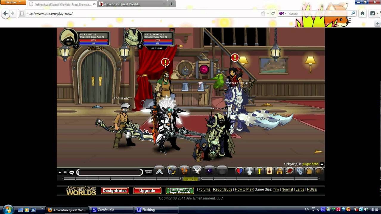 =Aqw=  Dracorath and RazzleDazzle