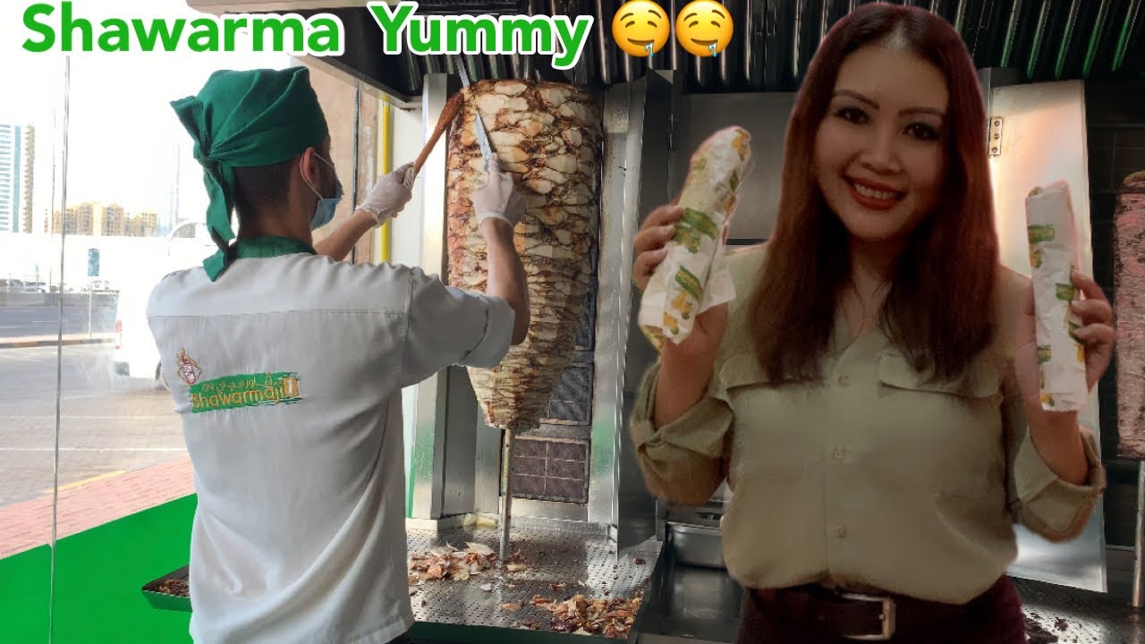 Shawarma makanan khas Arab 