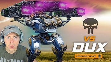 Bagliore Thunder DEMOLISHES Dux... 9 Year Old Thunder With 1 Shot Kill Damage | War Robots