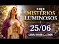 SANTO TERÇO MISTÉRIOS LUMINOSOS 🌹 Oração para Quem Precisa de Consolo Imediato