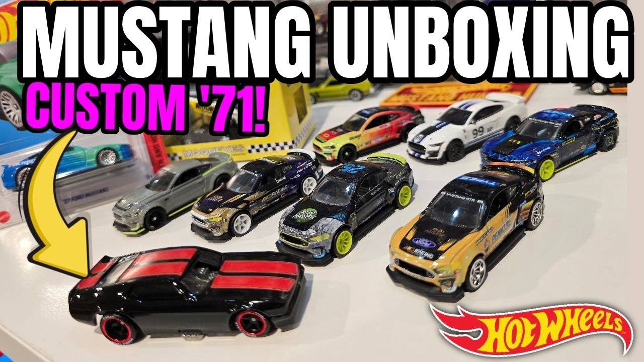 Menacing '71 Mustang & Hot Wheels premium Mustang unboxing!!