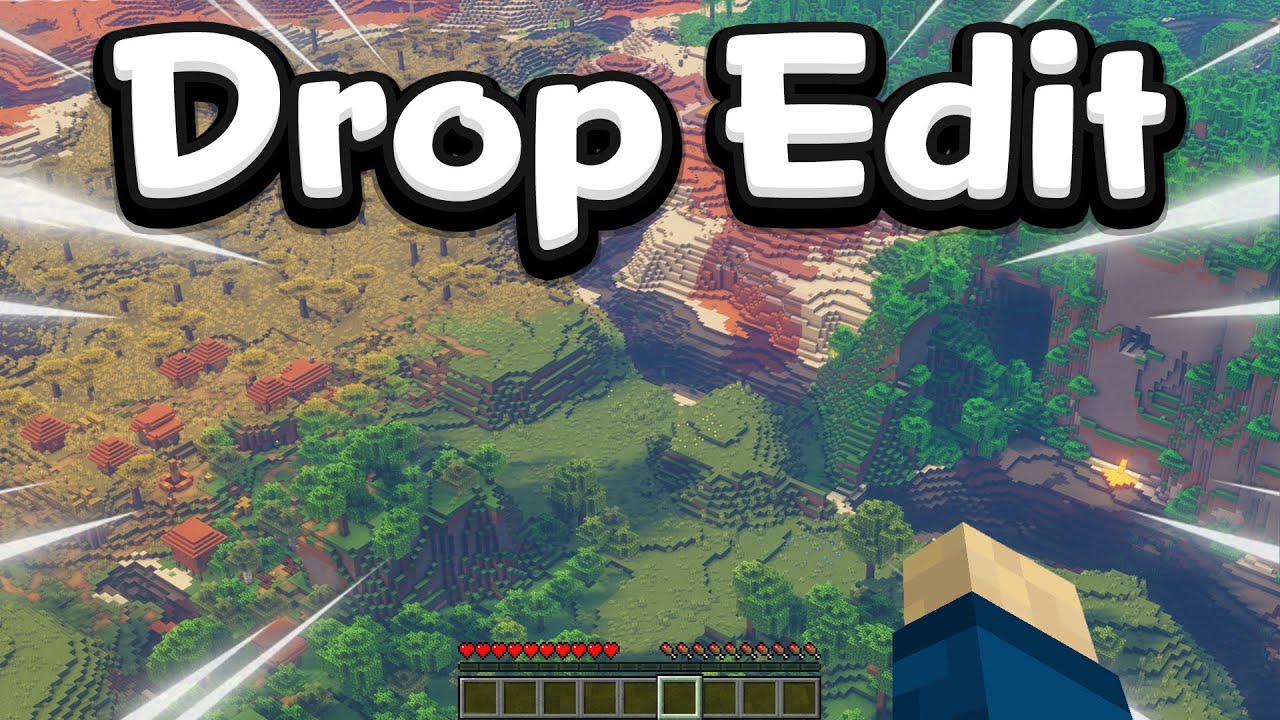 Minecraft Drop Edit | RUDE - Eternal Youth - YouTube
