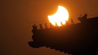 2019's spectacular partial solar eclipse in Beijing