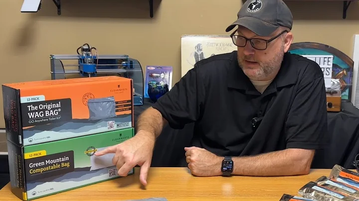 Cleanwaste Original WAG Bag Portable Toilet