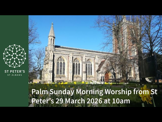 Morning Worship with Communion on Palm Sunday 29 March at 10am.
