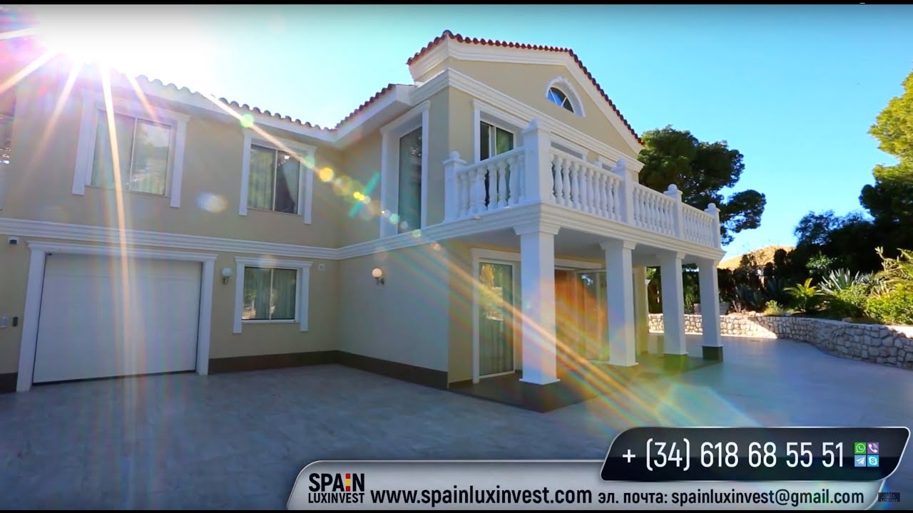 Элитная вилла в Испании для себя и для арендного бизнеса. Отель в Испании из виллы - это выгодно!