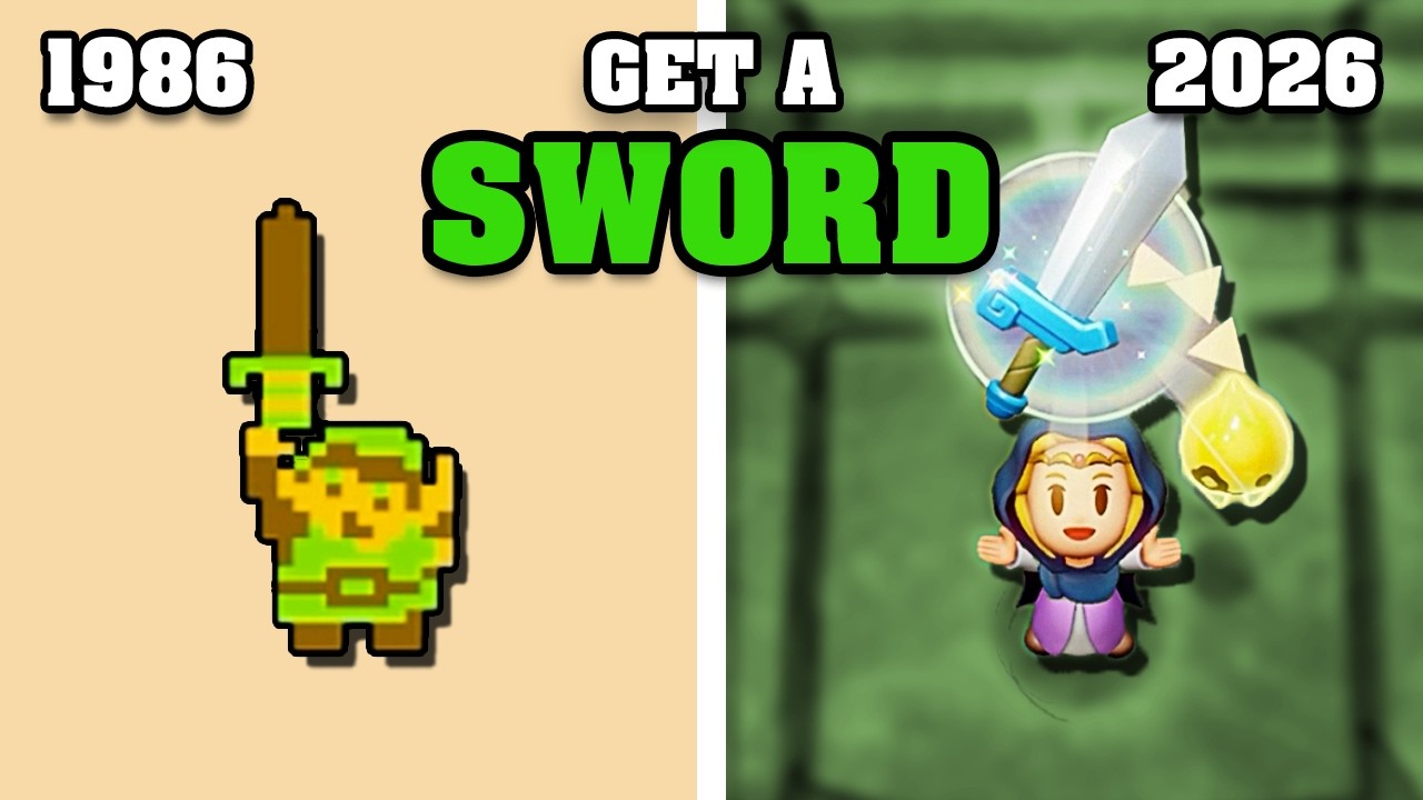 He's been asking for this video for YEARS...(How fast can you get a sword in every Zelda game?)