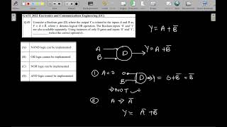 digital electronics gate pyq ece 2022 ques49