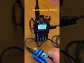 Quansheng 2m CW test #hamradio #pota #radiocommunication
