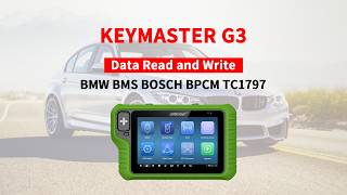 BMW BMS BOSCH Data Read/Write in Minutes with KEYMASTER G3 #obdstar #bmw #ecuflashing #diagnostics