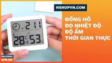 Đồng hồ đo nhiệt độ độ ẩm thời gian thực(FTIW)#Shorts