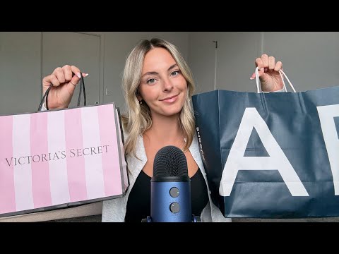 ASMR | Clothing Haul | Express, Princess Polly, American Eagle & More 