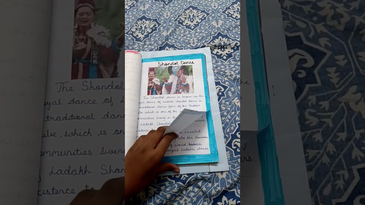 Art Integrated Project #karnataka #Ladakh #shorts #easyproject