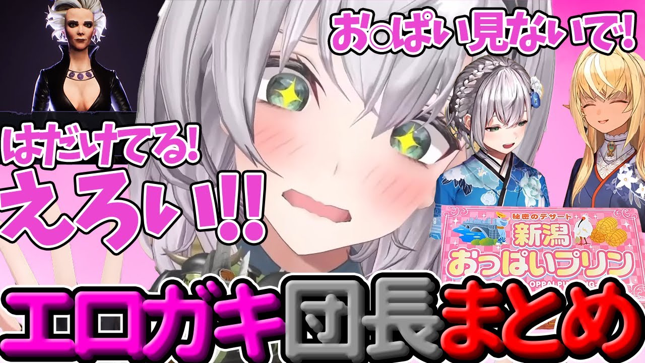 【白銀ノエル】エロガキ団長まとめ！実はホロで一番センシティブ...??【ホロライブ/切り抜き/Vtuber】