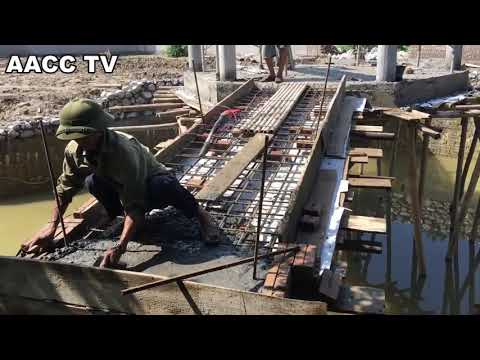 How To Building Reinforced Concrete Bridge Build Step by Step Easy