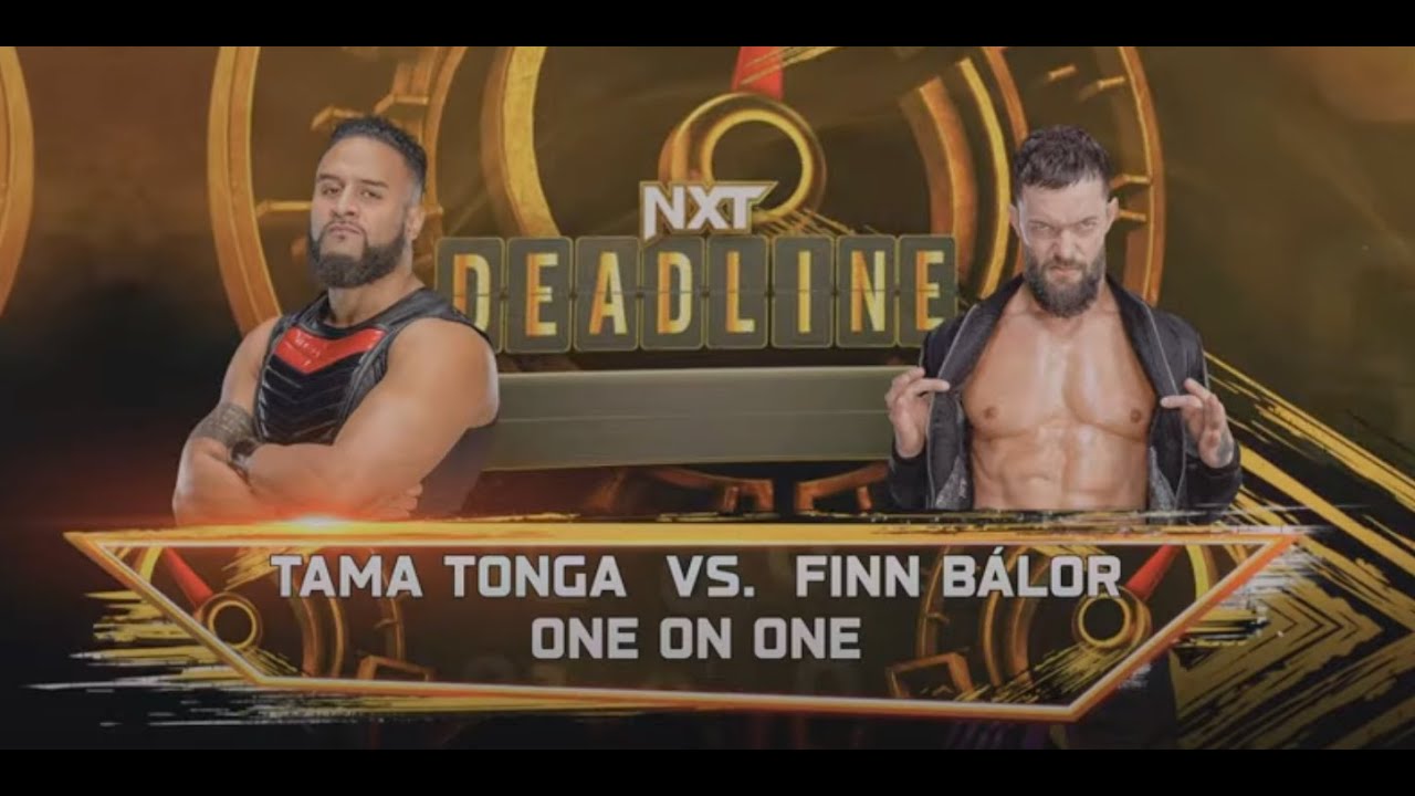 Finn Bálor vs Tama Tonga | One-on-One DEADLINE | WWE 2K25 Gameplay