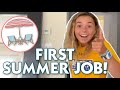 KATIE GETS HER FIRST SUMMER JOB WORKING AT THE POOL